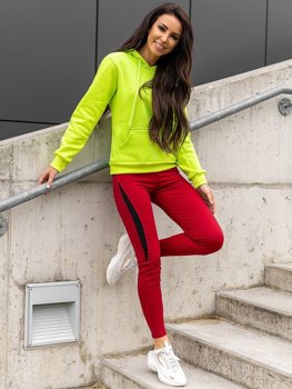 Leggings para mujer rojo Bolf Z001