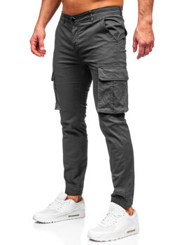 Pantalón jogger cargo para hombre grafito Bolf MP0202GS