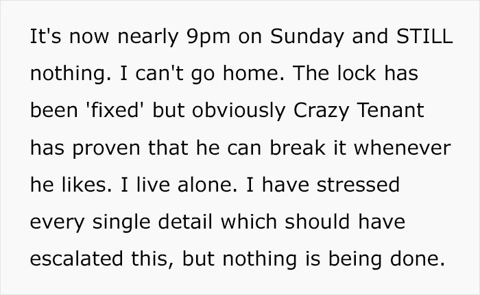 “I Was Shaking”: Woman Is Shocked Neighbor Broke Down Her Door, Says He "Did Nothing Wrong"