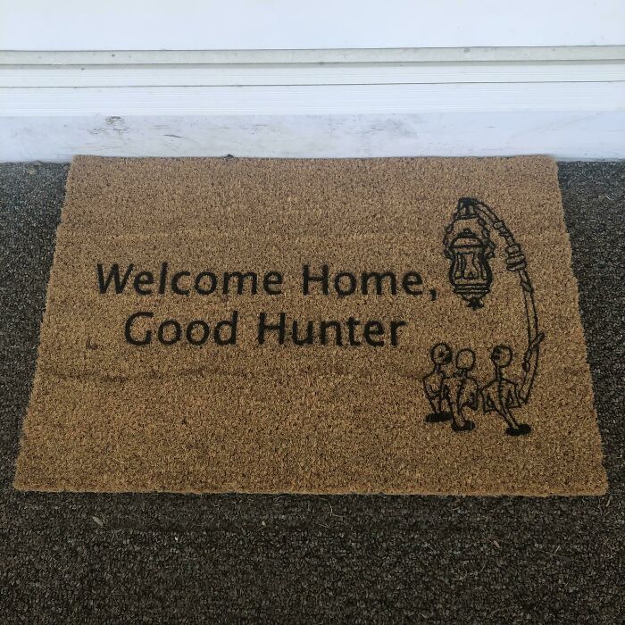 New Doormat Finally Arrived