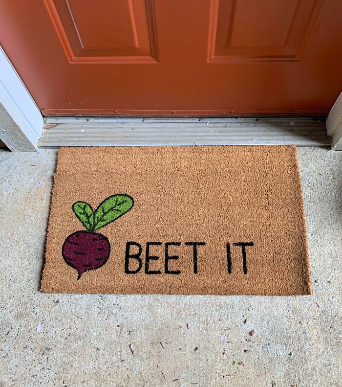 Thought This Subreddit Would Enjoy Our New Doormat