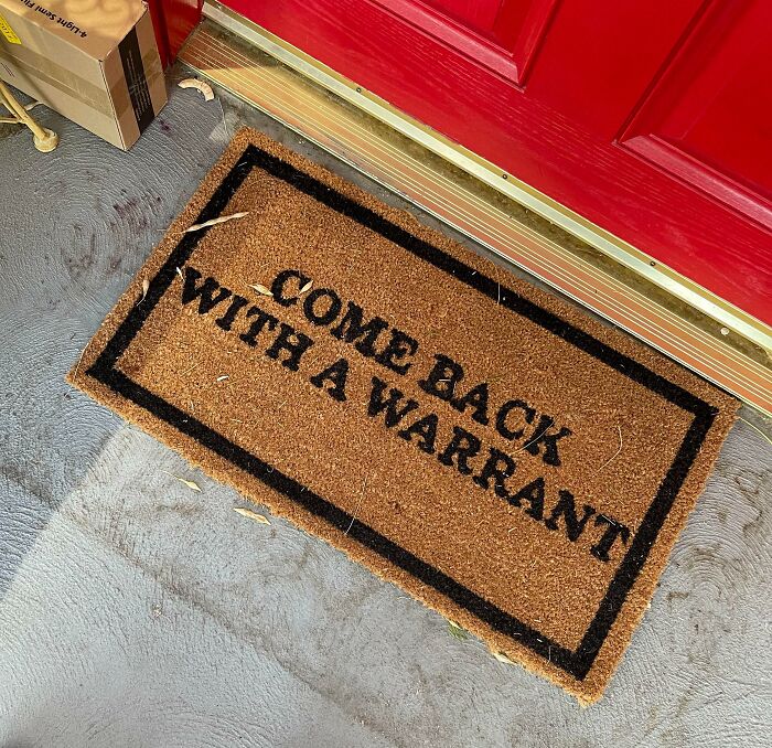 Doormat Of The Day