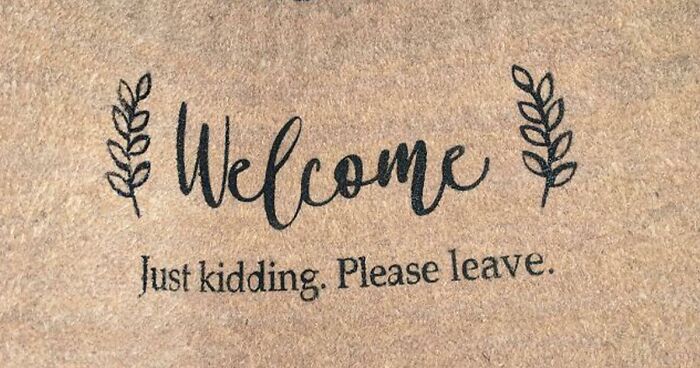 67 Incredibly Creative Doormats To Make Any Arriving Person Smile, As Shared By Folks Online