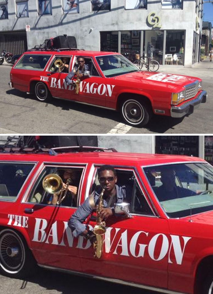 These Guys Were Driving Around And Playing Live Music