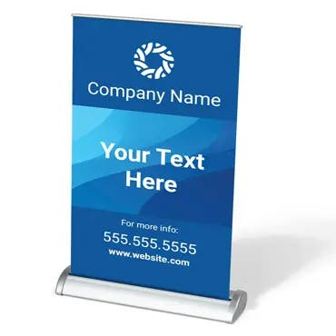 Picture for category Tabletop Retractable Banners