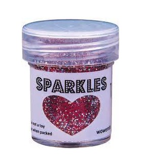 Embossing Powder Sparkles...