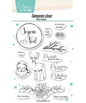 Tampon Clear JOYEUX NOËL