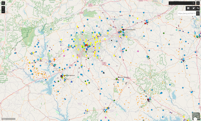 Click For Farmer Rancher Stress & Suicide Prevention Network Map