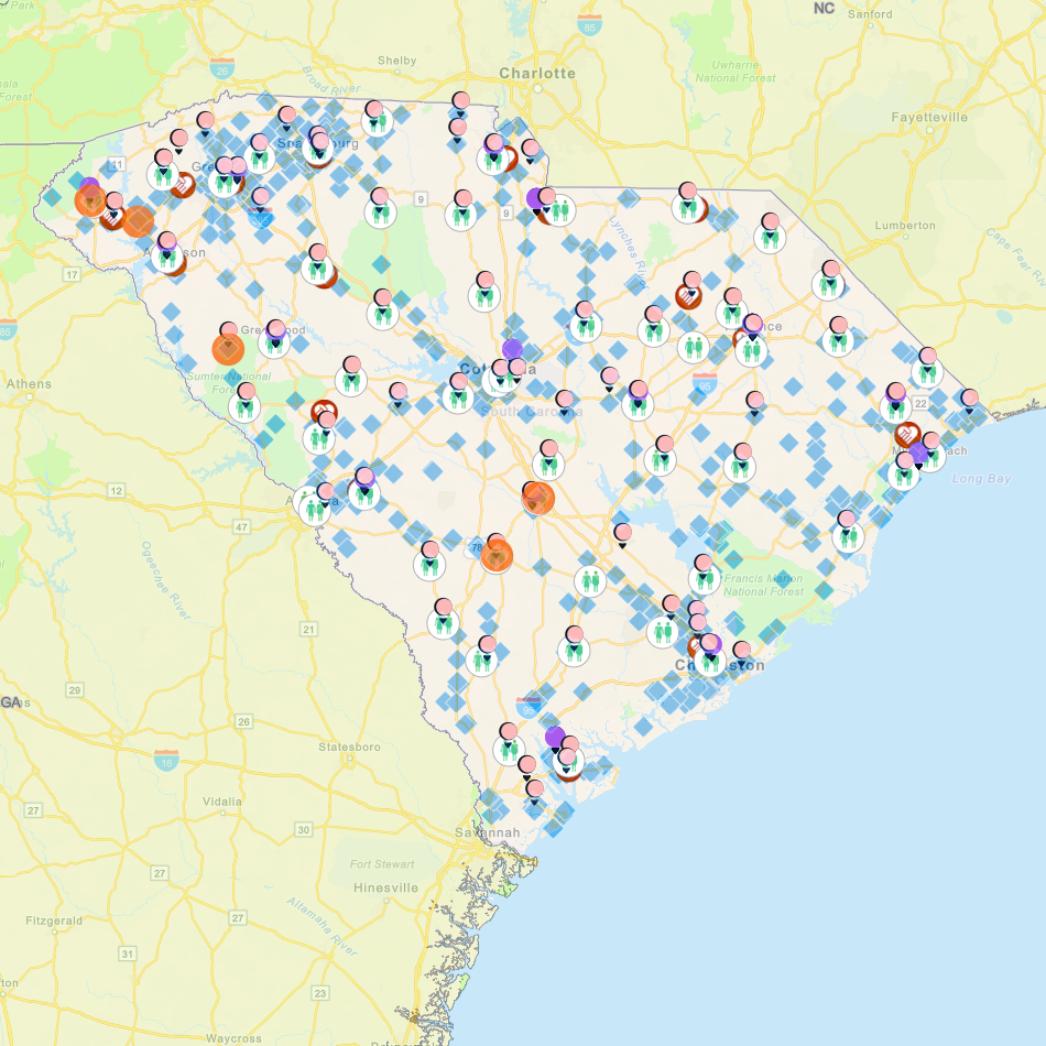 SC Food Access Map