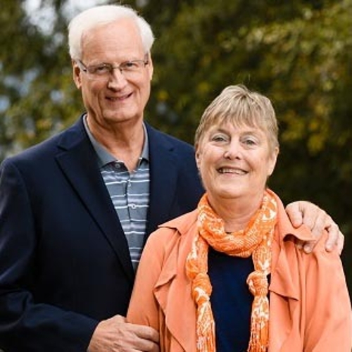 The Gutshaws pose for a photo