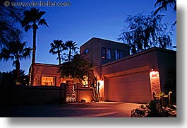 borrego, borrego springs, california, horizontal, houses, nite, slow exposure, springs, west coast, western usa, photograph