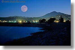 california, horizontal, marin, marin county, moonrise, mount tamalpais, mountains, north bay, northern california, scenics, tam, west coast, western usa, photograph