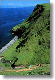 england, europe, kilt, rocks, scotland, skye, united kingdom, vertical, photograph