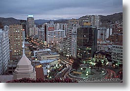 bolivia, horizontal, la paz, latin america, nite, photograph