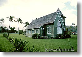 america, hawaii, horizontal, houses, north america, united states, photograph