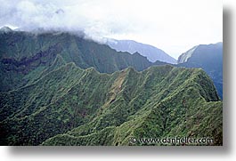 america, hawaii, horizontal, mountains, north america, united states, photograph