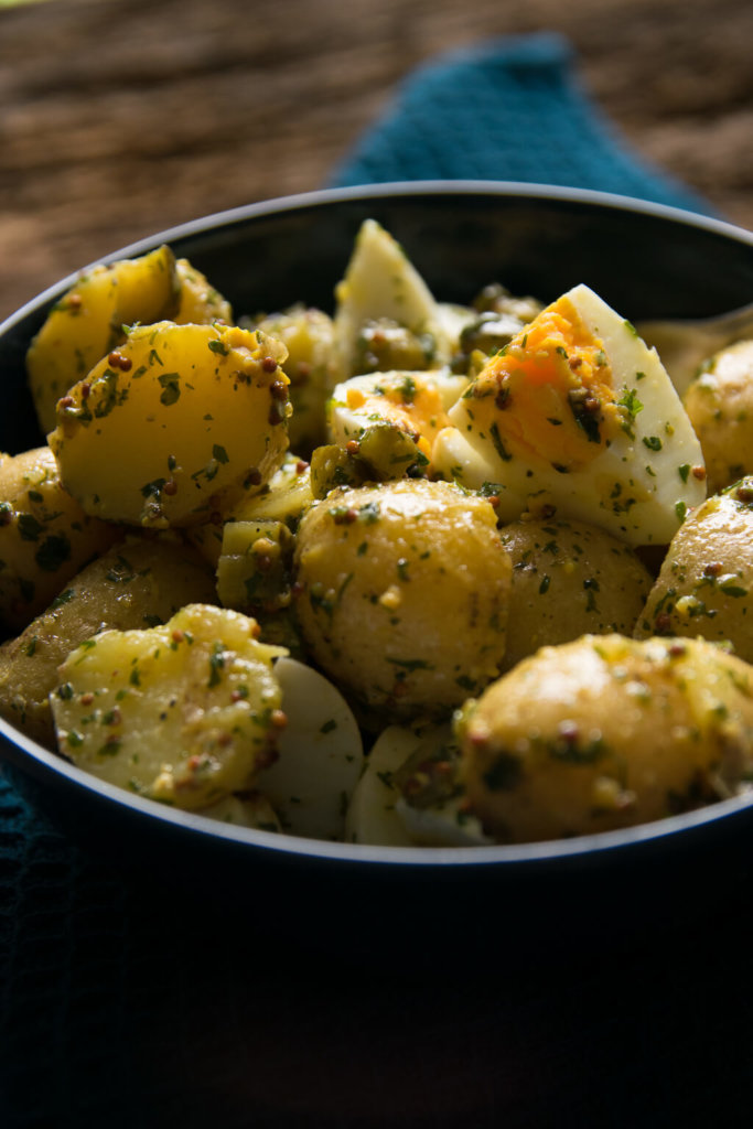 Mega leckerer Kartoffelsalat ohne Mayo