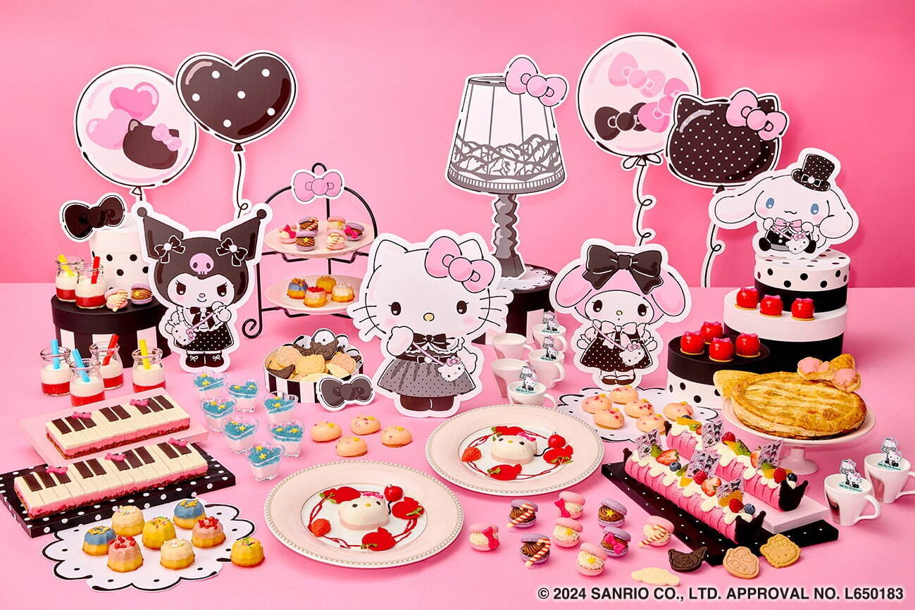 「ハローキティのときめきスイートパーティ 〜Hello Kitty 50th Anniversary～ Celebration with Sanrio characters」 大人 6,500円、7～12歳 3,500円、4～6歳 2,000円