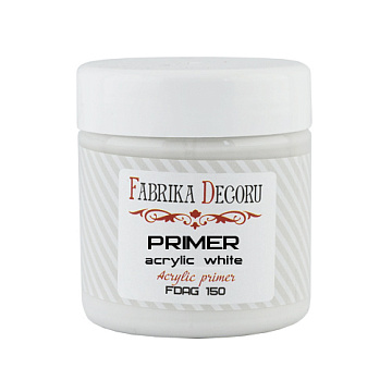 Acrylic primer, white, 150ml