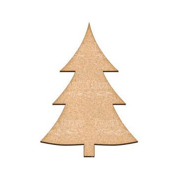  Art board Pine tree 18х25 cm