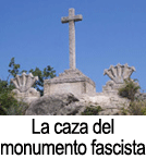 La caza del monumento fascista