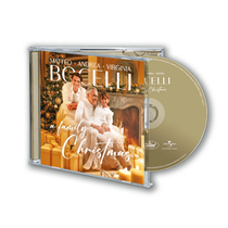 ANDREA BOCELLI, MATTEO BOCELLI, VIRGINIA BOCELLI - A FAMILY CHRISTMAS (CD)