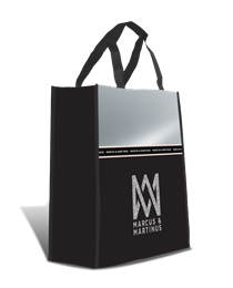 Marcus & Martinus: Shopping Bag Silver