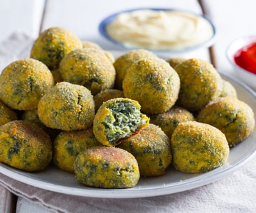 Polpette di spinaci e ricotta