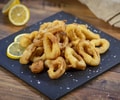 Frittura di totani in pastella