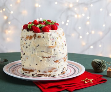 Naked cake con panettone