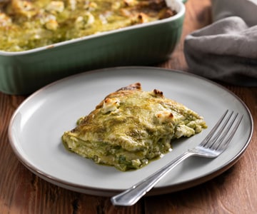 Lasagne pesto e ricotta