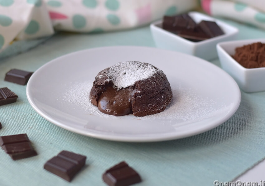 Tortino al cioccolato con cuore morbido