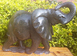 Elephant Sculpure, Stone Sculpture 16H