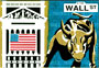 Wall Street NYC Souvenir Magnet – NYSE & Charging Bull