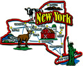 New York State Refrigerator Magnet