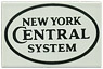 NY Central System Porcelain Magnet