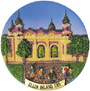 Ellis Island Mini Plate Magnet, 3D