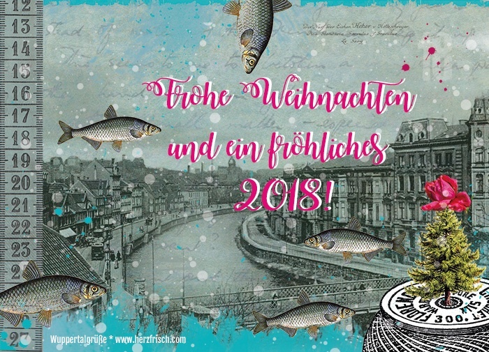 Miss Herzfrischs fröhliche Weihnachtsgrüße aus Wuppertal