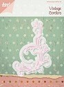 Noor! Design - Cutting & Embossing stencil - Vintage borders - Swirl