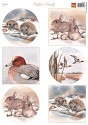 PRE-ORDER 1 - Knipvel Marianne Design - Mattie`s winter animals - Hedgehogs