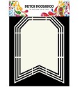 Dutch Doobadoo - Dutch Shape Art - Flag