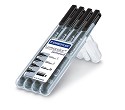 Staedtler Lumocolor permanent pen set - Box S-F-M-B 