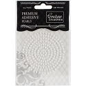 Couture Creations - Premium Adhesive Pearls 3mm / 206 stuks - Snow White