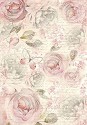 Stamperia - Rice Paper A4 - Shabby Rose