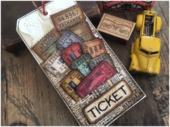 iGirlZoe: Tim Holtz Ticket Booth