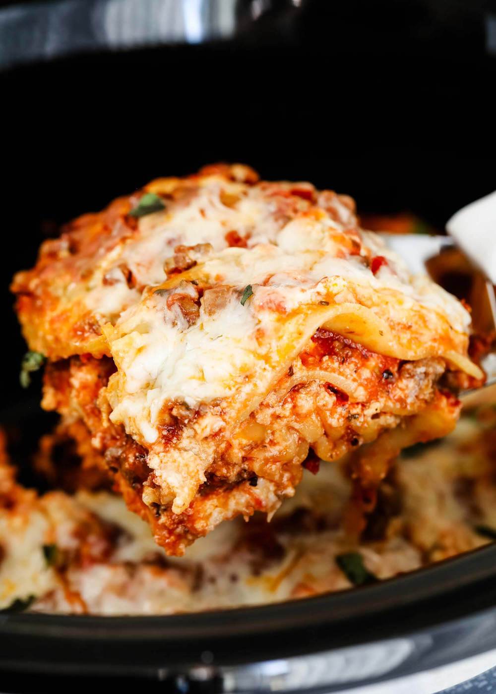 Crock pot lasagna.