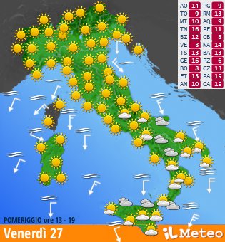 Meteo domani