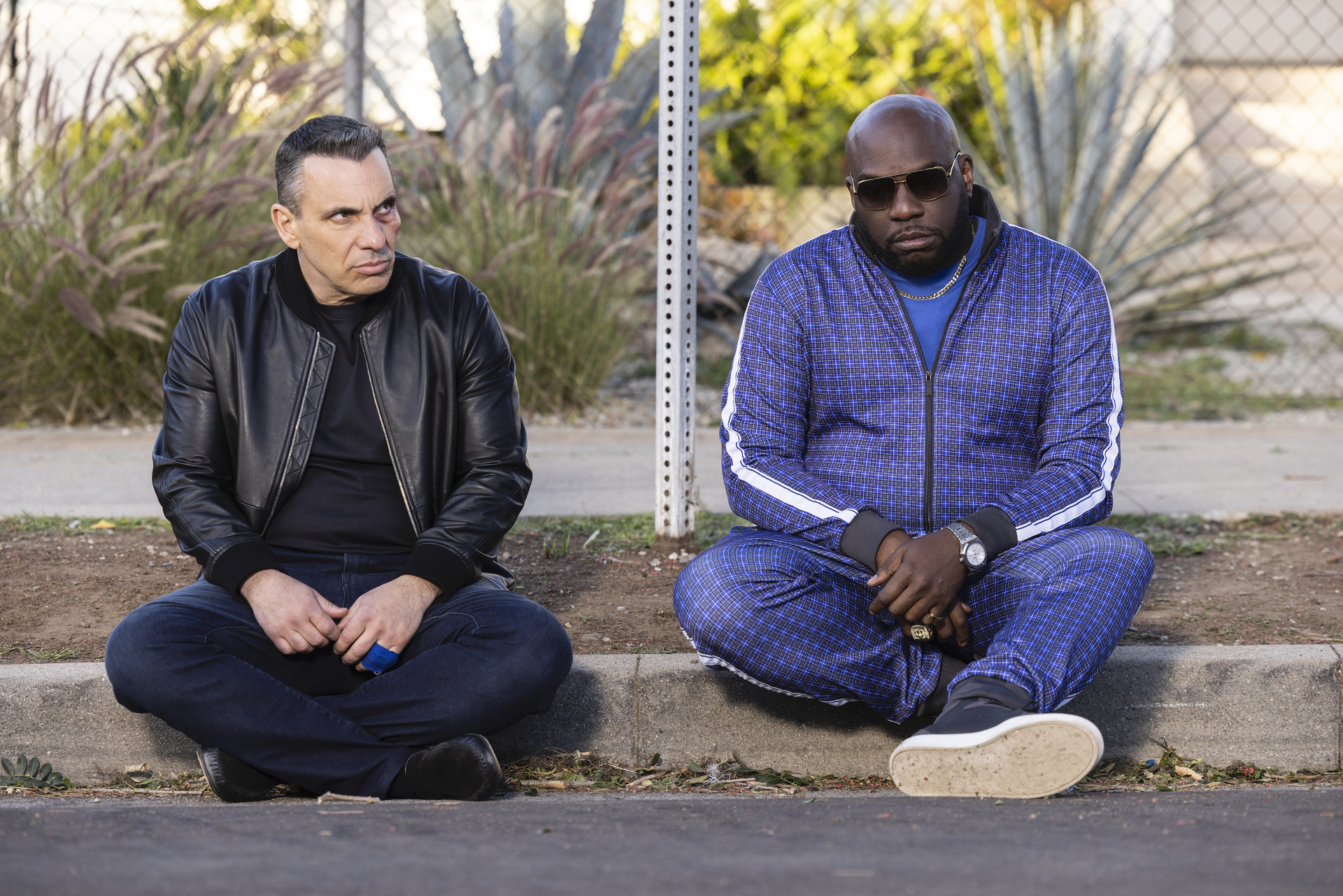 Sebastian Maniscalco and Omar J. Dorsey in Max's 'Bookie'