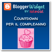 Countdown per il compleanno