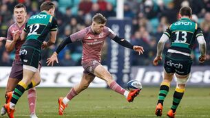 <p>PUSHING: A rejuvenated Jack Crowley has given the Ireland management pause for thought as they make a call on the starting ten for Ireland in the Six Nations. Pic: Matt Impey/Sportsfile</p>